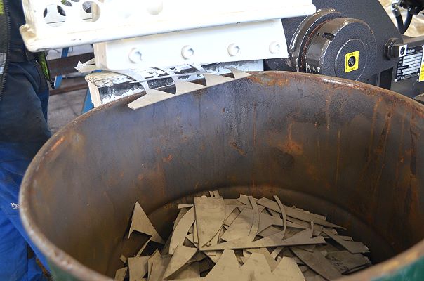 Aufbereitung: Metall zerkleinern